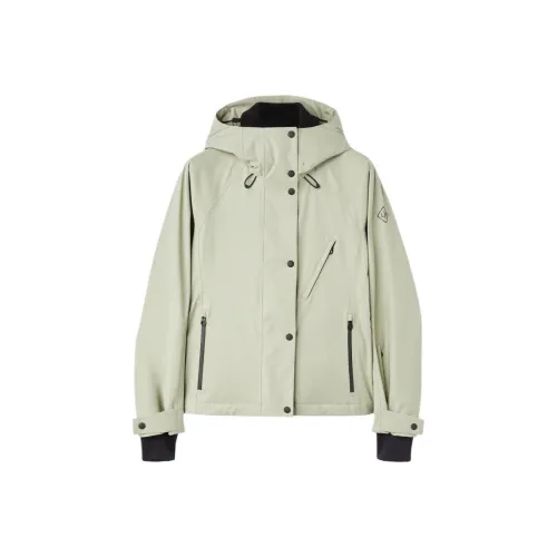 Loro Piana FW24 Куртки и Пальто Женские Шалфейный Зеленый