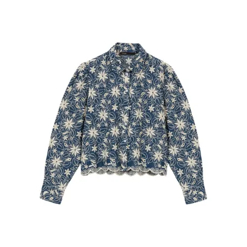 Maje Синие Женские Куртки