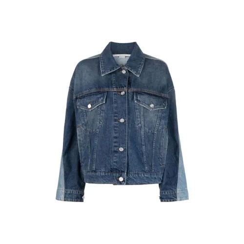 STELLA MCCARTNEY Джинсовый синий Женские Куртки