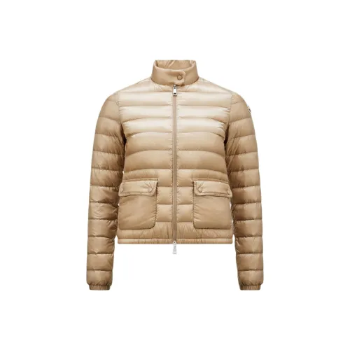 MONCLER Lans Series Пуховик Женский Бежевый