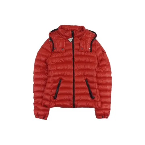 Moncler Пуховик Куртка Женская Оранжевая Красная