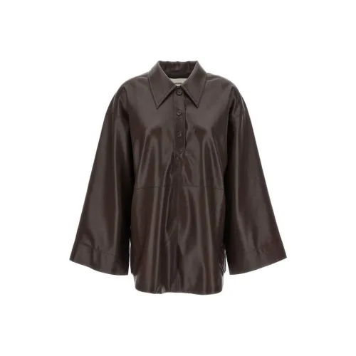 NANUSHKA FW23 Рубашка Женская Кофейного цвета
