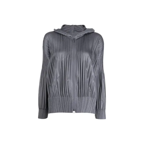 PLEATS PLEASE ISSEY MIYAKE SS23 Куртки и Пальто Женские Серый