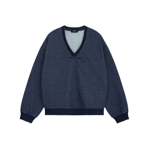 WE11DONE SS24 Свитшот Женский Синий