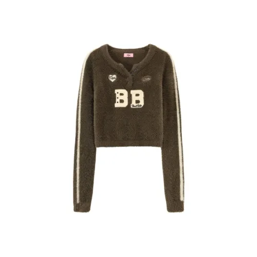 CHUU Трикотаж Женский Горчичный Зеленый