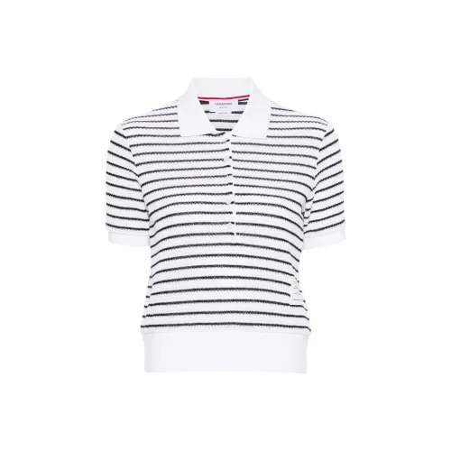 THOM BROWNE Темно-синий Женское Поло