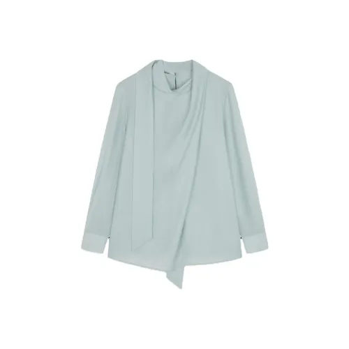 IHIMI Синие Женские Рубашки