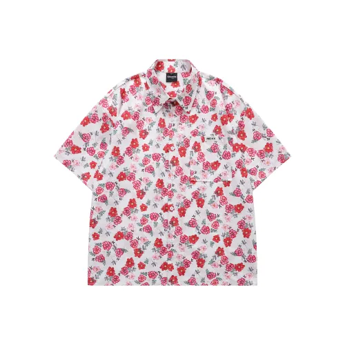BEAR UNION Розовые Унисекс Рубашки