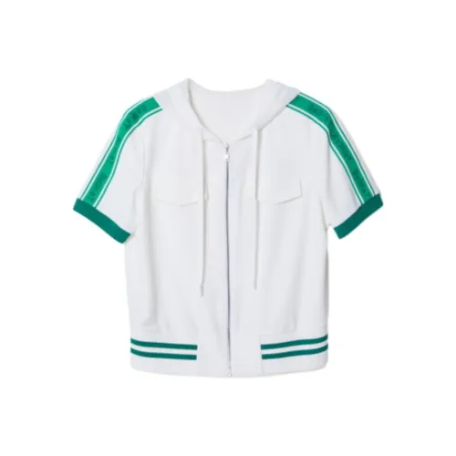 XII BASKET Куртки Пальто Женские Белые