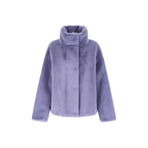 STAND STUDIO Вельвет Feel Пальто Женское Фиолетовое