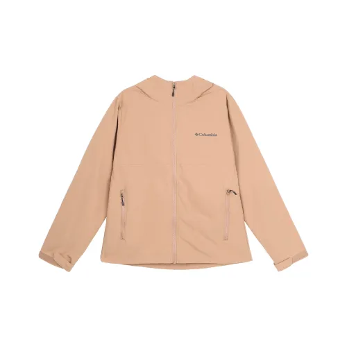 Columbia совместный бренд Куртки Пальто Женские Коричневый