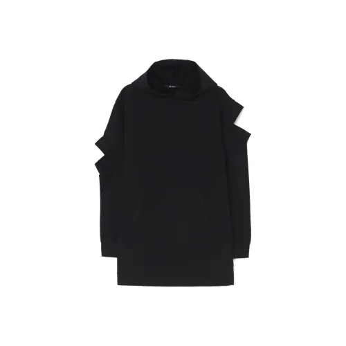 Yohji Yamamoto Черные Женские Свитшоты