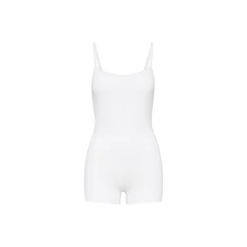 ARITZIA Golden LIFE Divinity 3' Romper Комбинезон Women's White Белый