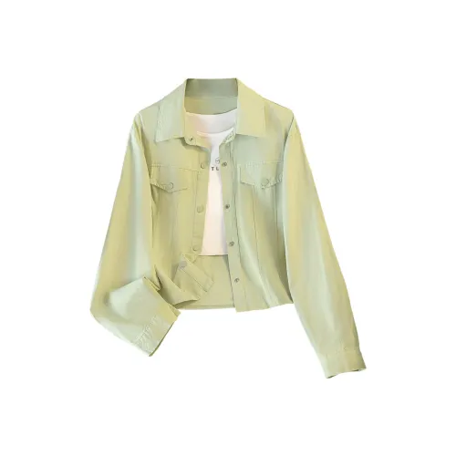 Cypress House Куртки Пальто Женские Авокадо Зеленый