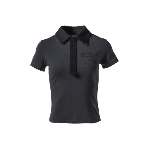 Ottolinger Поло Женское Черное