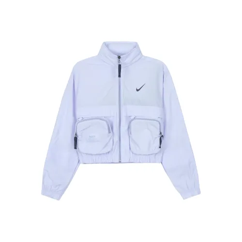 Nike Куртки и Пальто Женские Фиолетовые