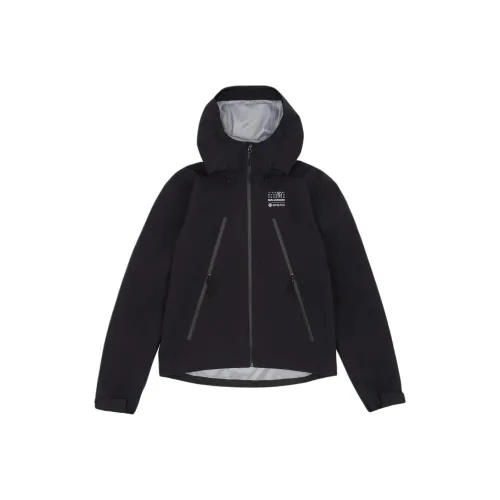 MM6 Maison Margiela совместный бренд x SALOMON X Gore TEX Salomon Collaboration FW24 Куртка Женская Черная