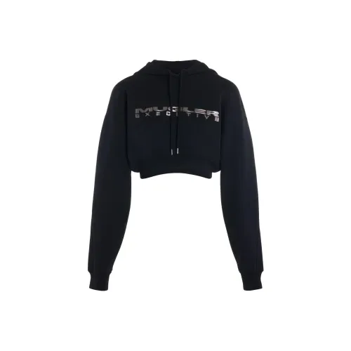 Mugler SS24 Свитшот Женский Черный