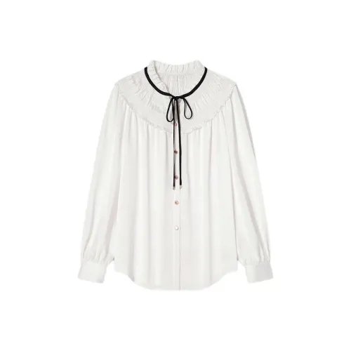 YINER GoodLand Экрю Женские Рубашки