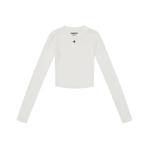 SMFK T-рубашка Женская Snow Mountain Белая