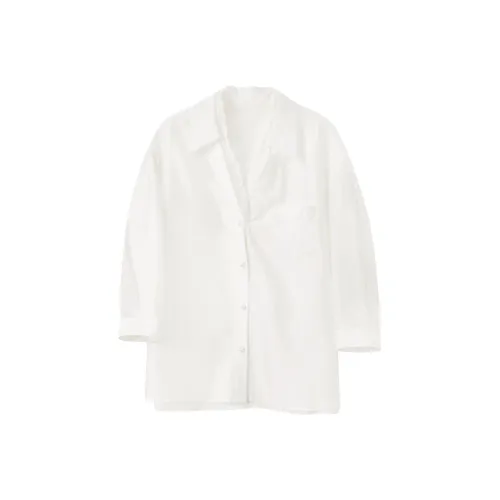 3COLOUR Рубашка Женская Облачный Белый