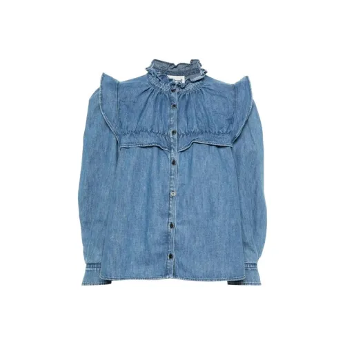 ISABEL MARANT ETOILE Рубашка Женская Синяя