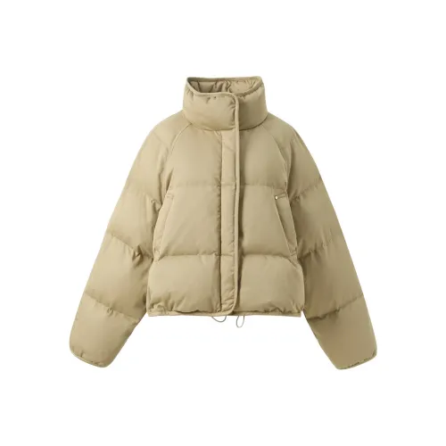 3COLOUR Хаки Женские Пуховики
