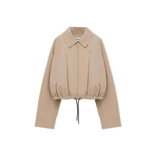 LOEWE Бежевые Женские Куртки