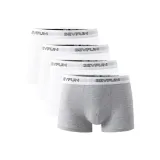 4 шт (Белый + Белый + Белый + Серый)