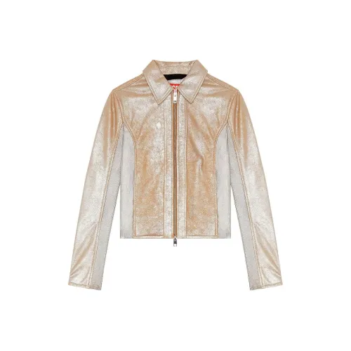 DIESEL Желтые Женские Куртки