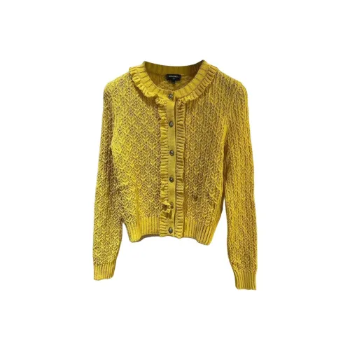 CHANEL Желтый Женская Трикотажная Одежда