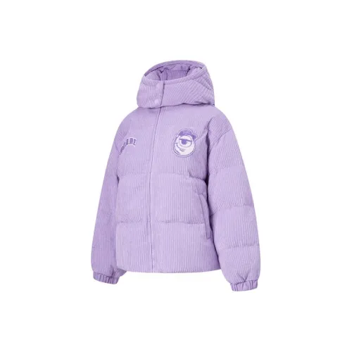 LINING Disney True Pink Purple Women's Down Jackets