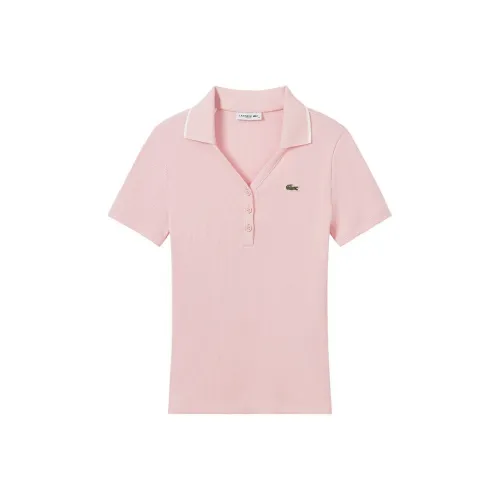 lacoste R80/Розовый/Белый Комбинированный Женские Поло