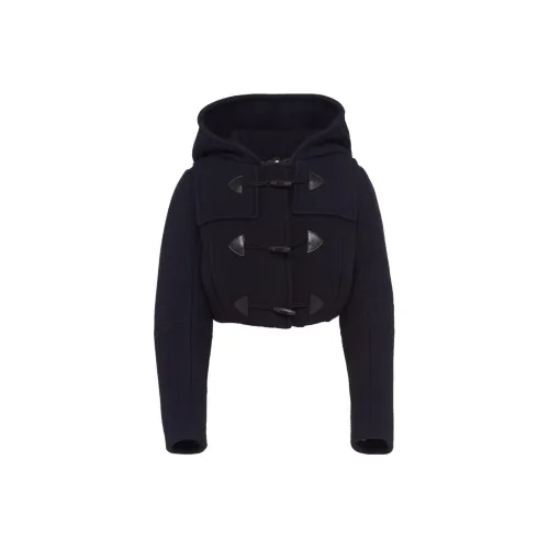 PRADA FW23 Куртки и Пальто Женские Морской Синий