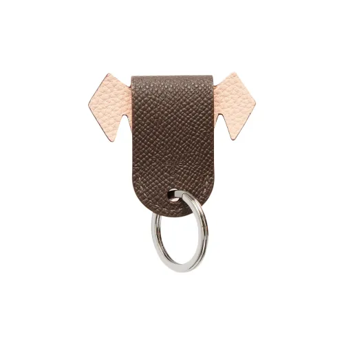 HERMES Телячья кожа Bag Charm Сумка Аксессуар Женские Коричневый