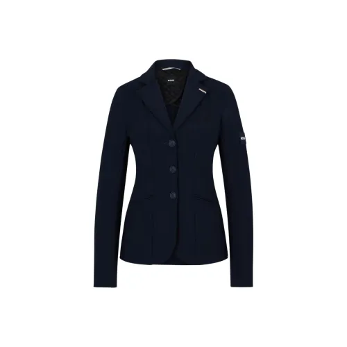 Hugo Boss Куртки и Пальто Женские Темно-синий