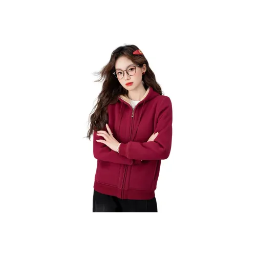 BALENO Куртки и Пальто Женские Бордовый
