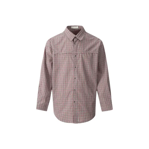 YEARNED Красная унисекс рубашка