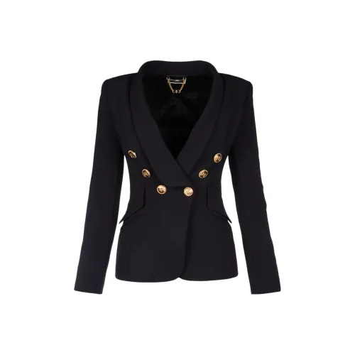 Elisabetta Franchi Черные Женские Куртки