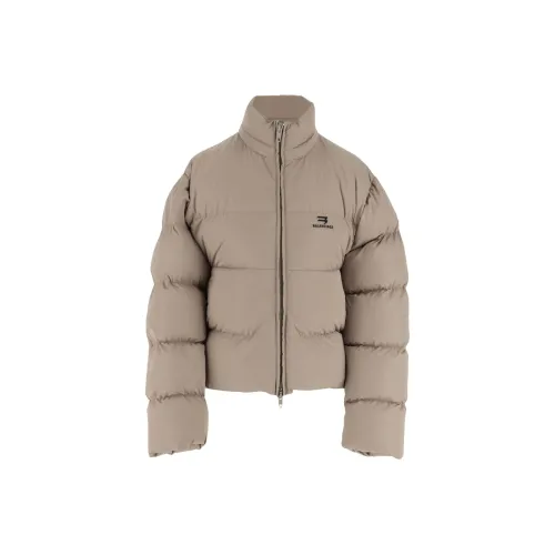 Balenciaga Куртка Стандартная Подкладка Женская Бежевая