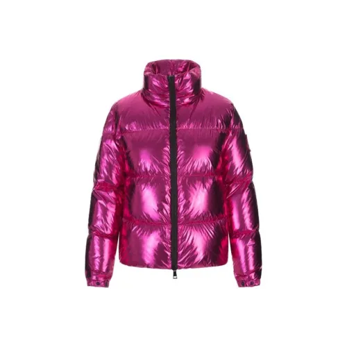 Moncler Down Jacket Coat Women's Dark Pink