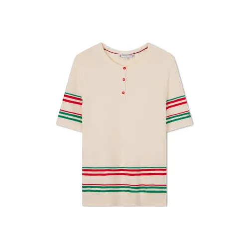 Tommy Hilfiger Экрю Z01 Женская Трикотажная Одежда