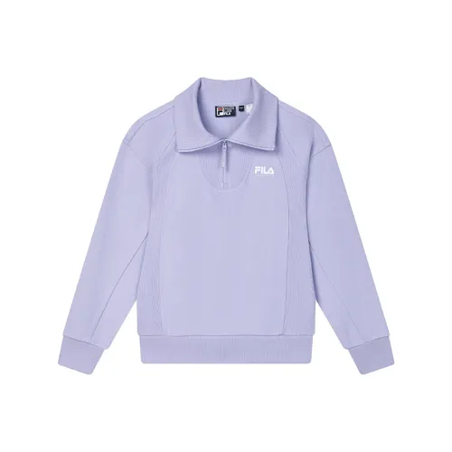 FILA Свет Evening Glory Фиолетовый Женские Свитшоты