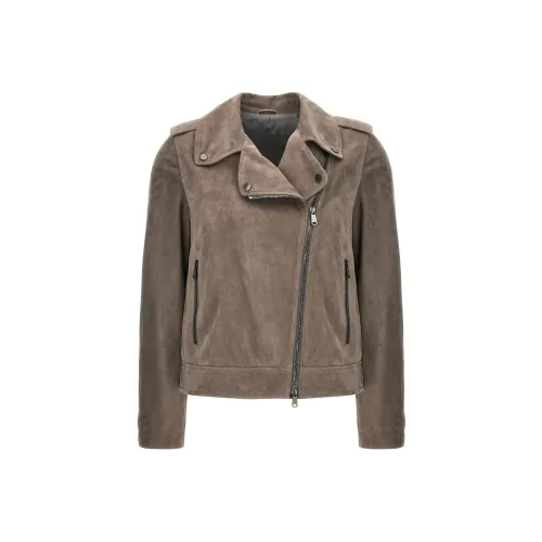 Brunello Cucinelli Коричневые Женские Куртки