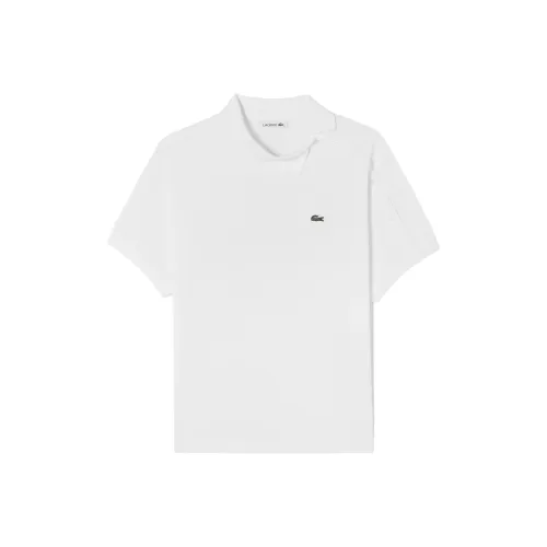 LACOSTE Поло Женское Белое