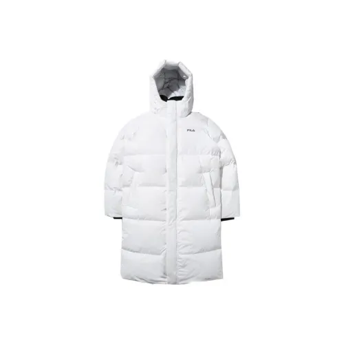 FILA белые женские пуховики