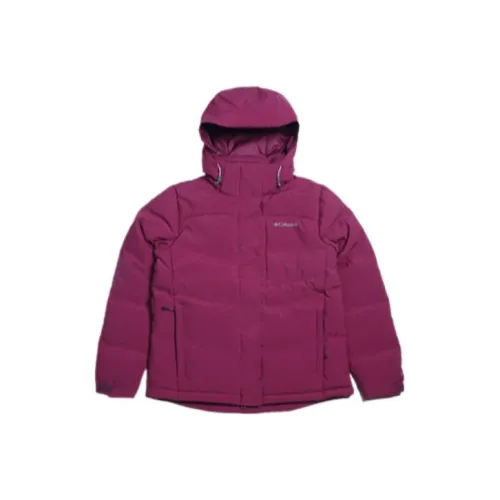 Columbia Пуховик Женский Красный