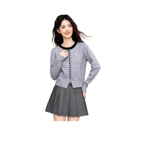 Emodues Серый Женская Трикотажная Одежда