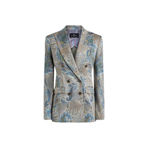 ETRO Светло-синие Женские Куртки