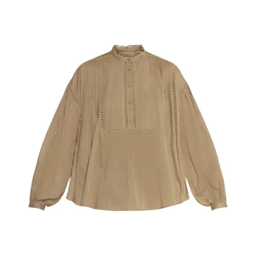 ISABEL MARANT Рубашка Женская Бежевая